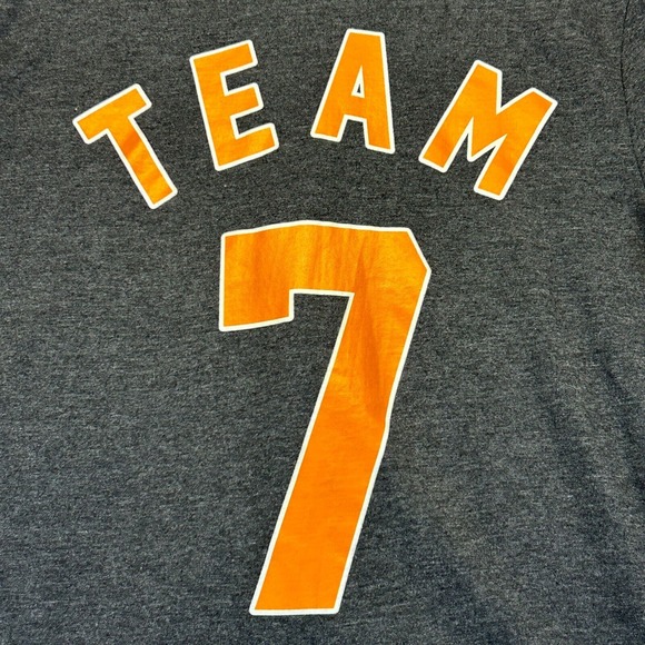 Naruto Team 7 Baseball Jersey Men's Medium Gray Button Up Ripple Junction 2007 - Picture 10 of 10
